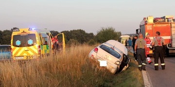 Rumunská řidička pravděpodobně vytlačila auto ze silnice