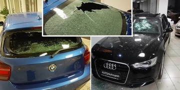 Video ze zásahu policie v autosalonu Auto Hofmann