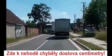 Šílený řidič kamionu ohrožoval všechny ostatní na silnici