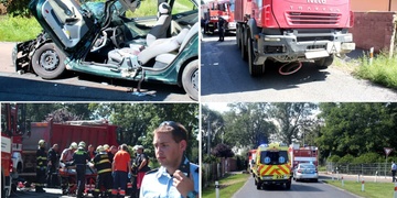 Vážná dopravní nehoda - žena vjela přímo pod rozjetý náklaďák!