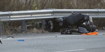 Nehoda motorkáře