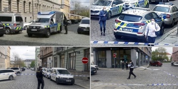 Policie v Plzni právě evakuuje soud a přilehlé ulice - stále aktualizujeme