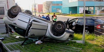 Vážná dopravní nehoda – autem létala kotoučová pila jako gilotina! – , 