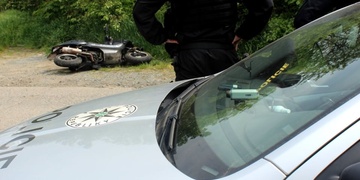 Řidič skútru se pokusil ujet několika hlídkám policie – , 