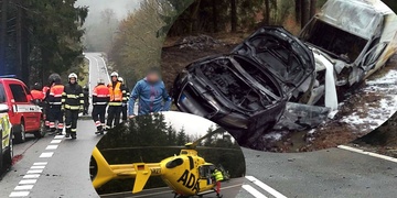Tragická dopravní nehoda, zemřelo sedmileté dítě