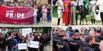 Konflikt na počátku pochodu vyřešila pořádková policie