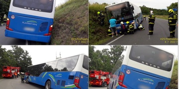 Nehoda autobusu