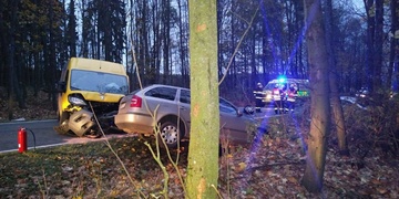 Tři řidiči zraněni při střetu vozidel zaviněném mikrospánkem