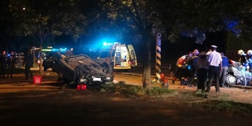Velmi vážná dopravní nehoda na Svaté Kateřině, zemřela dívka ve věku 22 let