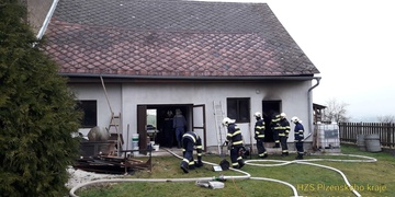 Požár ve Starci