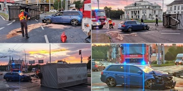 Nehoda zablokovala nejrušnější křižovatku v Plzni